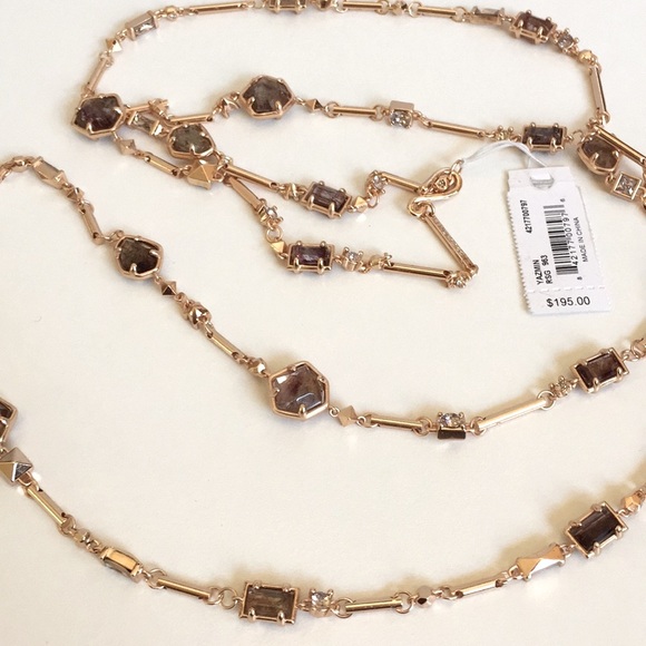 NEW ⭐️ Kendra Scott Long Necklace in Sable Mica - Picture 5 of 9